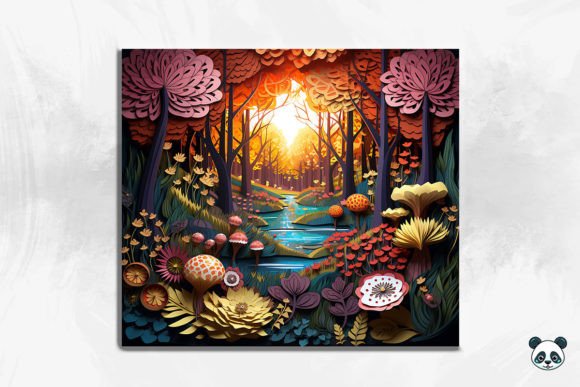 Bringing the 3D Tranquil Forest Scene Cracked Hole 5 to Life on Custom Tumblers