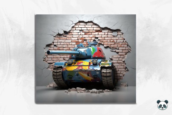 Elevating Sublimation Craftsmanship with the 3D Tank Cracked Hole Tumbler 18 Design