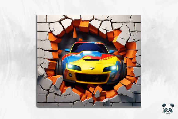 Evaluating the 3D Race Car Cracked Hole Tumbler 10 Design for Sublimation Projects