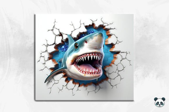 Unlocking Creative Potential with the 3D Shark Cracked Hole Tumbler Wrap 18