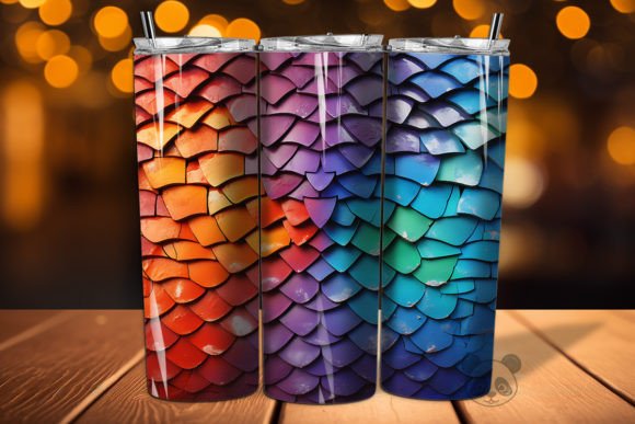 Unlocking Creativity with the 3D Dragon Scales Tumbler Wrap PNG